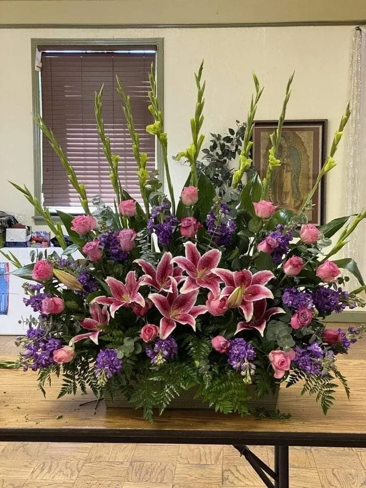 Arreglo Lirio Rosa